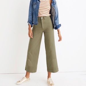 Madewell Emmett Wide Leg Crop